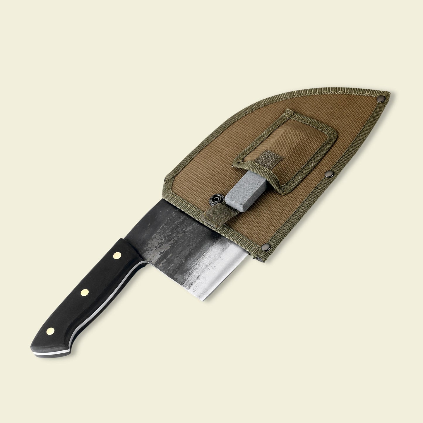 Sheath for Serbian Knife (with Whetstone)