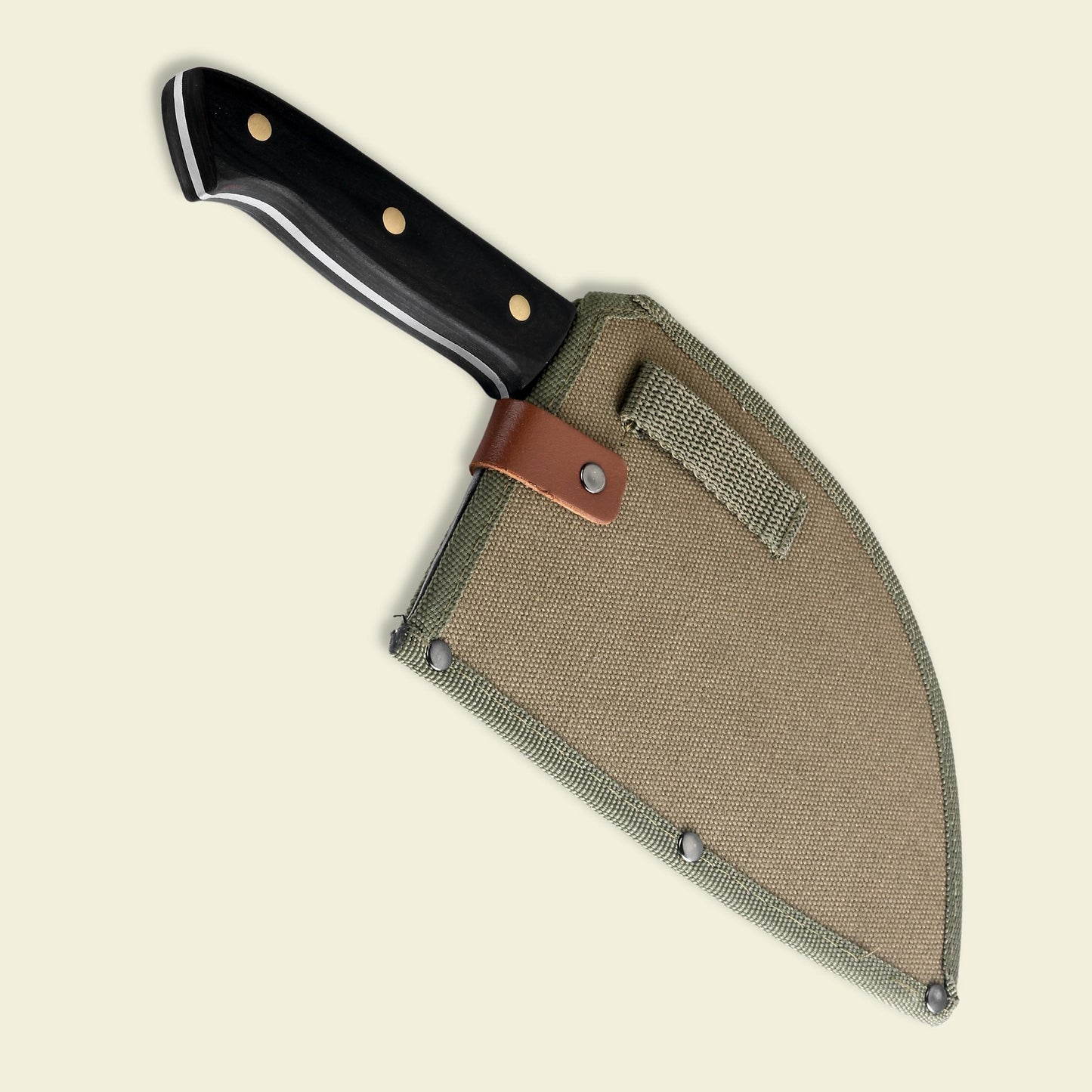 Sheath for Serbian Knife (with Whetstone)