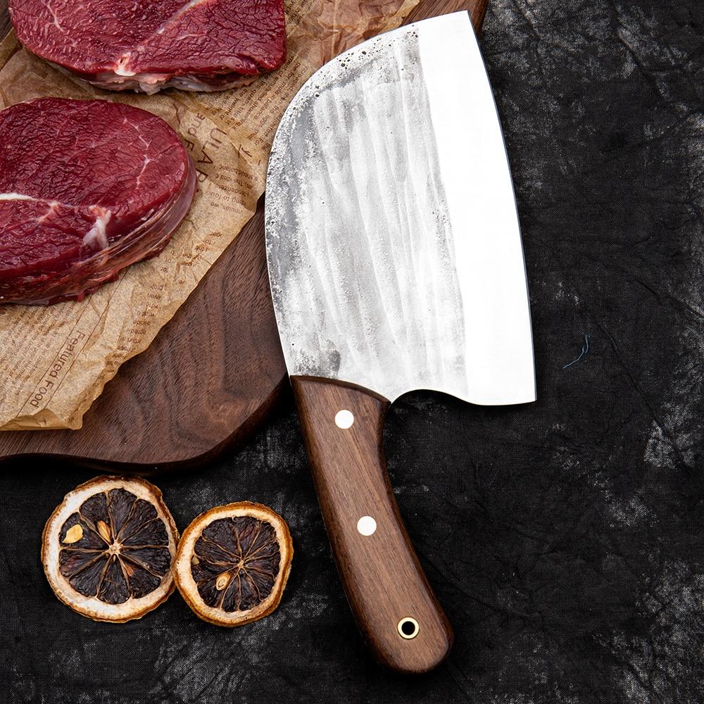 6-inch Hand Forged Serbian Meat Cleaver