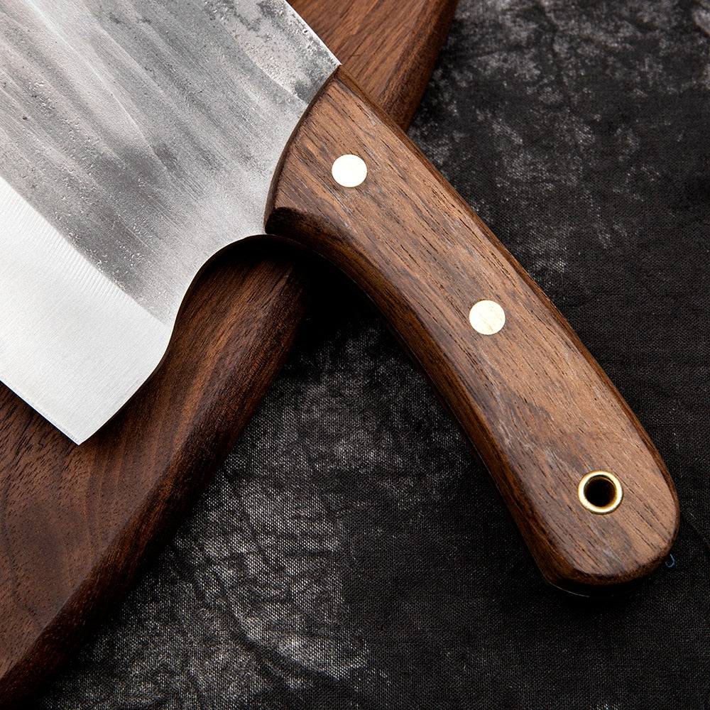 6-inch Hand Forged Serbian Meat Cleaver