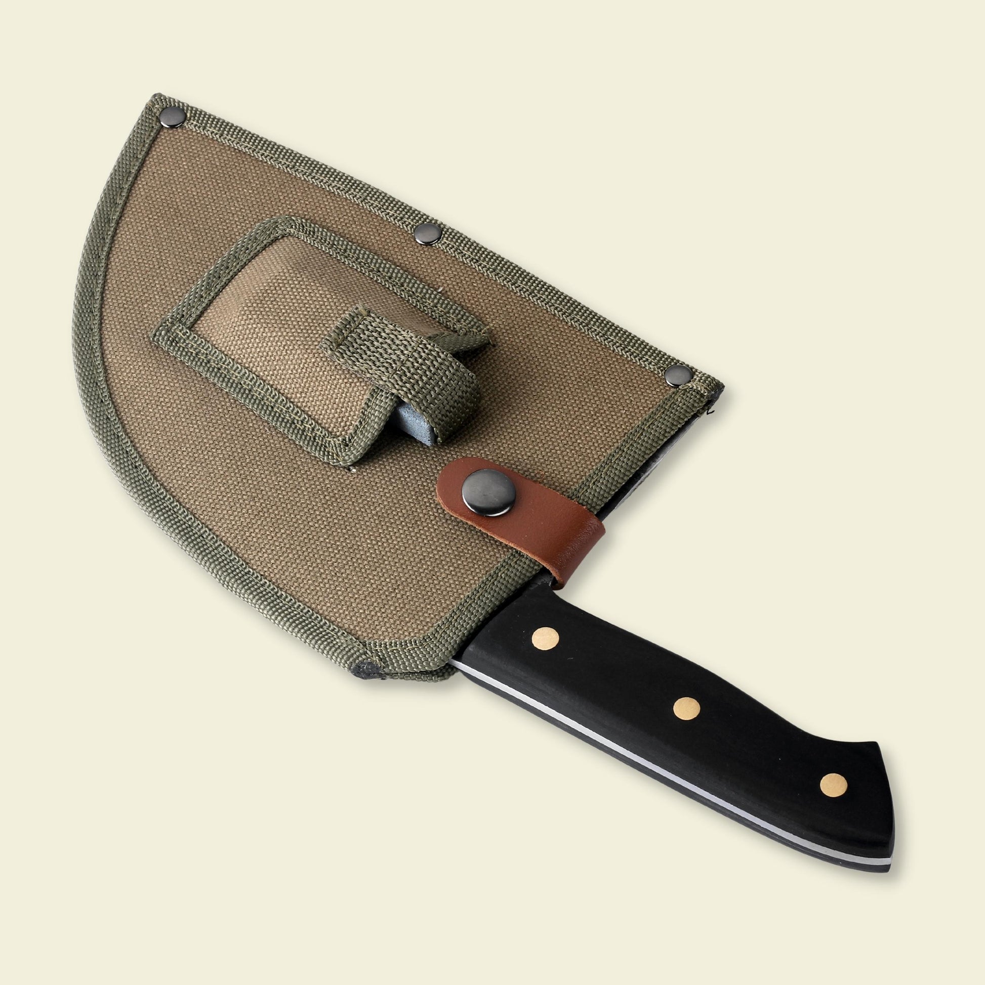 Qing Storage Kitchen Knife Sheath Black Hunting Camping Outdoor Survival  Serbian Chef Knife Leather Sheath Belt Holster - Buy Qing Storage Kitchen  Knife Sheath Black Hunting Camping Outdoor Survival Serbian Chef Knife